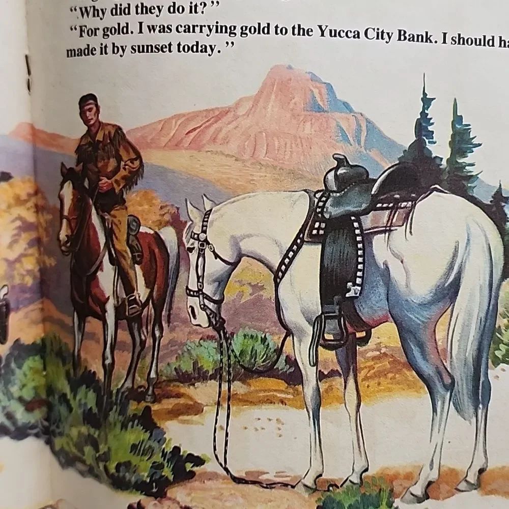 The Lone Ranger Book and Record - Picture 8 of 10